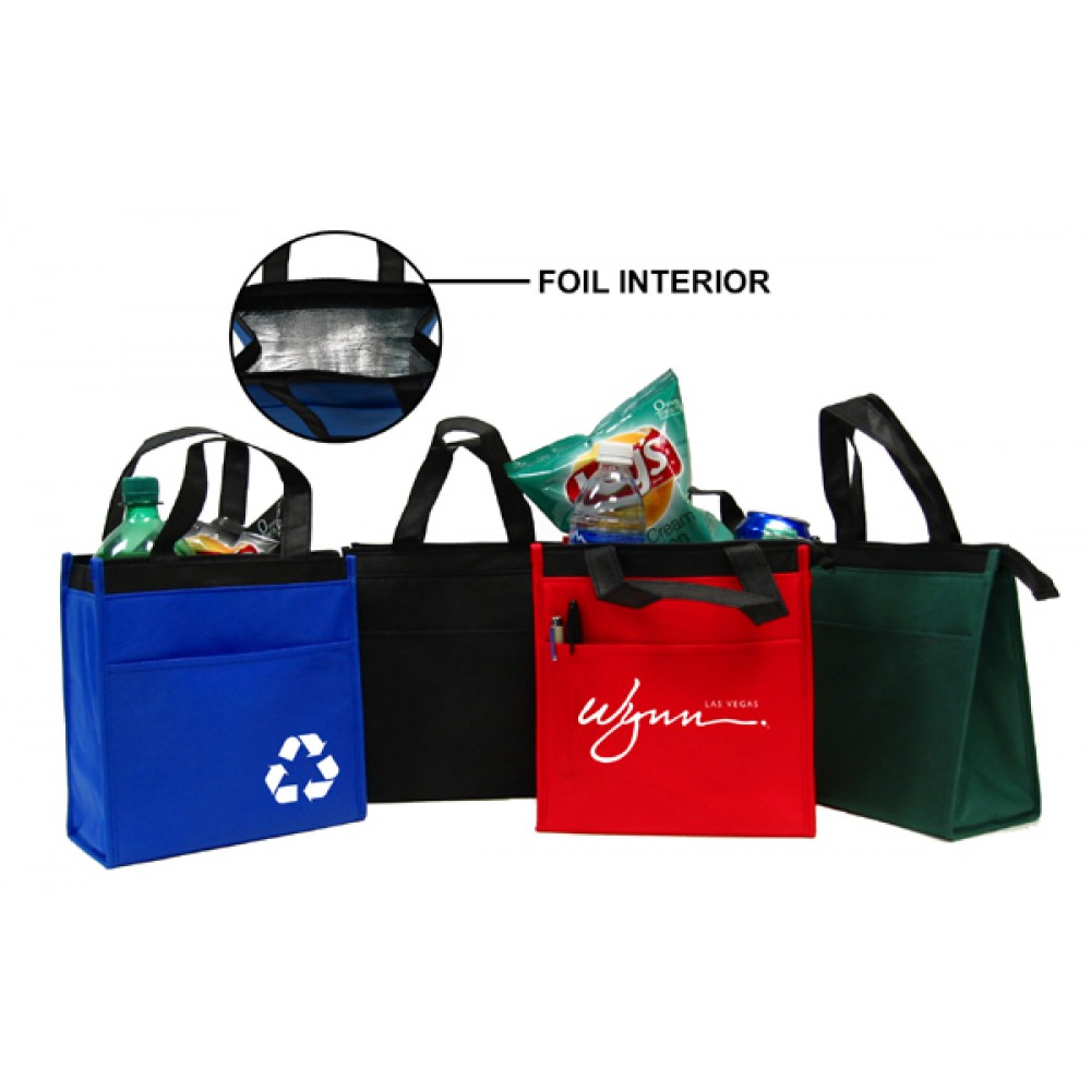 Customized Insulated Hot/Cold Cooler Tote Customized Insulated Hot/Cold Cooler Tote