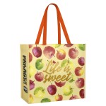 Custom Full-Color Laminated Non-Woven Promotional Tote Bag 15.5"x14.5"x8" with Logo
