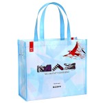 Customized Custom Full-Color Laminated Non-Woven Promotional Tote Bag 15"x13"x5"