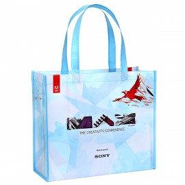 Customized Custom Full-Color Laminated Non-Woven Promotional Tote Bag 15"x13"x5"  Customized Custom Full-Color Laminated Non-Woven Promotional Tote Bag 15"x13"x5"