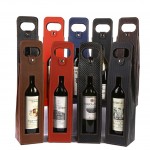 Portable Wine Tote Holders/Wine Bottle Protector with Logo
