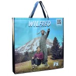 Full-Color Laminated Non-Woven Large Tradeshow Poster Bag 36"x36"x5" with Logo