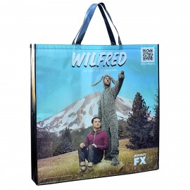 Full-Color Laminated Non-Woven Large Tradeshow Poster Bag 36"x36"x5" with Logo  Full-Color Laminated Non-Woven Large Tradeshow Poster Bag 36"x36"x5" with Logo