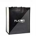 Promotional Custom 120g Laminated Non-Woven PP Tote Bag 13"x15"x8"