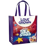 Custom 120g Laminated Non-Woven Promotional Tote Bag 14"x15x8" with Logo