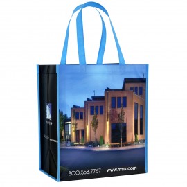 Customized Custom 120g Laminated Non-Woven PP Tote Bag 13"x15"x8"