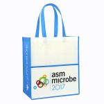 Promotional Custom 120g Laminated Non-Woven PP Tote Bag 13"x15"x8"