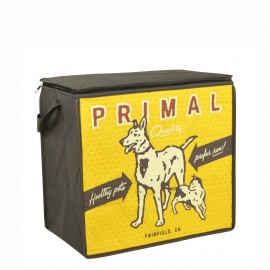 Personalized Custom 3-Layer Quilted Non-Woven Insulated Bag w/ 3-Side Zipper Closure 15x14x9