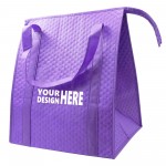 Logo Branded Insulated Non-Woven Grocery Tote Bag