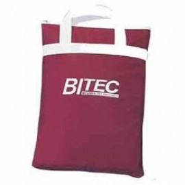 400 Denier Nylon Wine Bottle Cooler Bag with Logo