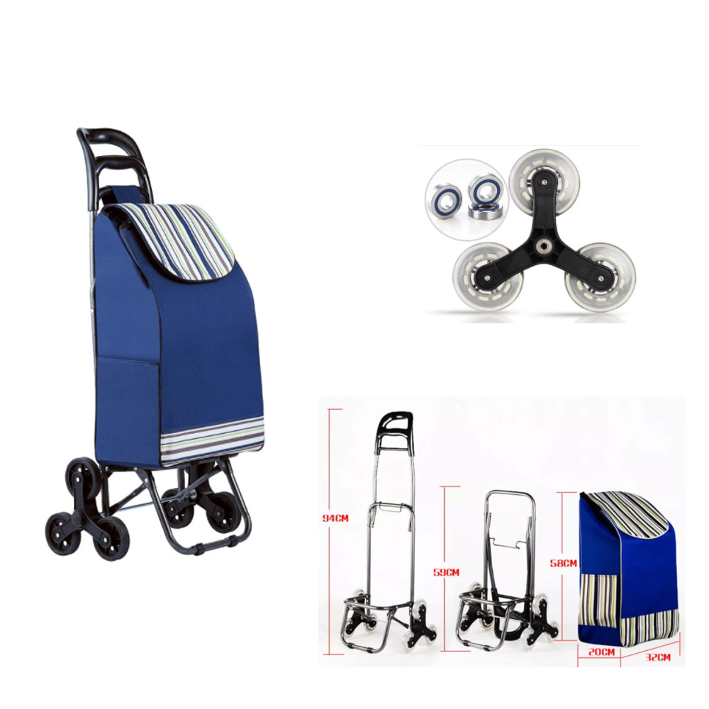 Cooler Trolley Dolly/Insulated Rolling Shopping Bag with Logo