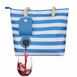 Wine Cooler Beach Bag with Logo
