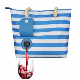 Custom Wine Cooler Beach Bag