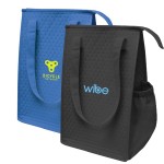 Side Pocket Thermal Insulation Tote Cooler with Logo