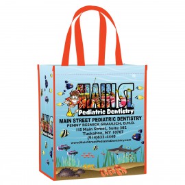 Customized Custom 120g Laminated Non-Woven PP Tote Bag 13"x15"x8"  Customized Custom 120g Laminated Non-Woven PP Tote Bag 13"x15"x8"