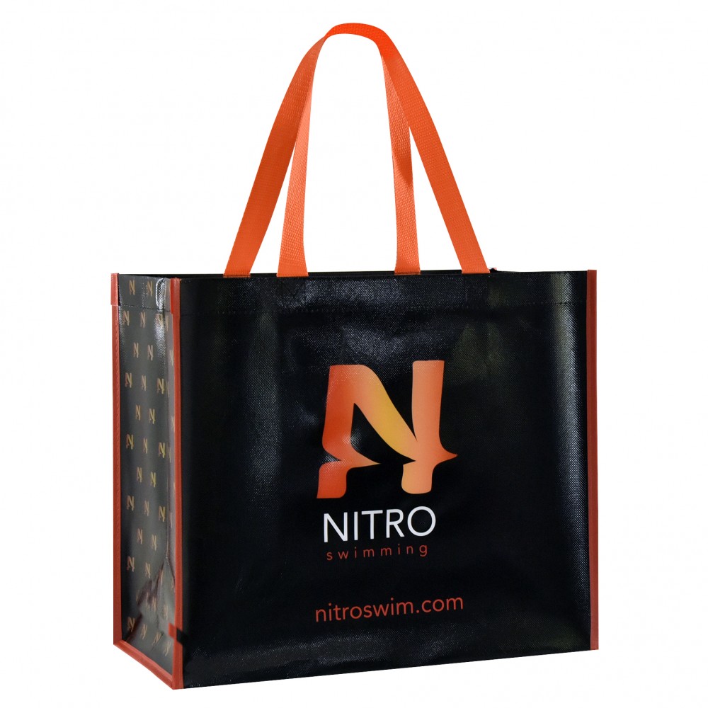 Personalized Custom Double Laminated Promotional Tote 15"x13"x8"