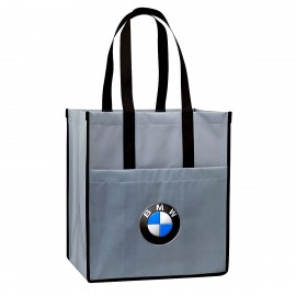 Custom 120g Laminated Non-Woven PP Tote Bag 13"x15"x10" with Logo