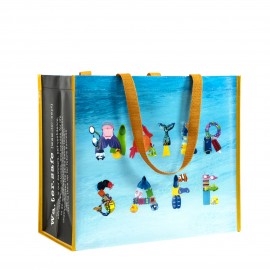 Promotional Custom Double Laminated Promotional Tote 15"x13"x8"