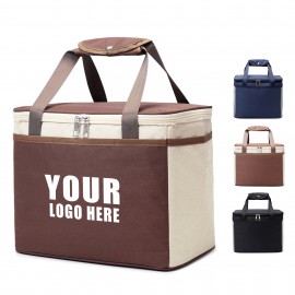 Square Lunch Tote Insulated with Logo
