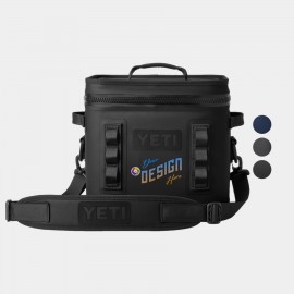 24-Can YETI Hopper Flip Soft Pack Insulated Cooler Bag (14.3" x 12") with Logo
