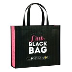Custom Full-Color Laminated Non-Woven Promotional Tote Bag 15.75"x13.25"x8" with Logo