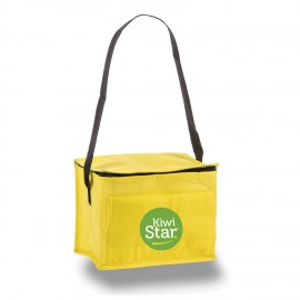 Non Woven 6 Can Cooler Bag with Logo  Non Woven 6 Can Cooler Bag with Logo