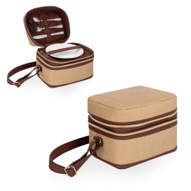 Personalized Margot Insulated Lunch Tote Bag with Utensils