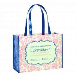 Logo Branded Custom 120g Laminated Non-Woven Promotional Tote Bag 16"x12"x6"  Logo Branded Custom 120g Laminated Non-Woven Promotional Tote Bag 16"x12"x6"