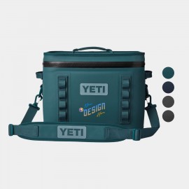 30-Can YETI Hopper Flip Insulated Soft Cooler Bag (17.7" x 12.8") with Logo