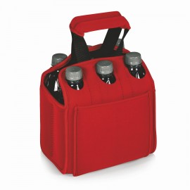 Promotional Six Pack Neoprene Insulated Beverage Tote