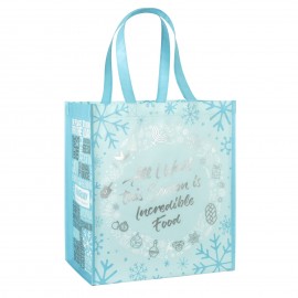 Custom 120g Laminated Non-Woven PP Tote Bag 13"x15"x8" with Logo