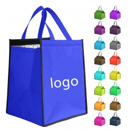 Large Capacity Heavy Duty Insulated Shopping Bag with Logo  Large Capacity Heavy Duty Insulated Shopping Bag with Logo