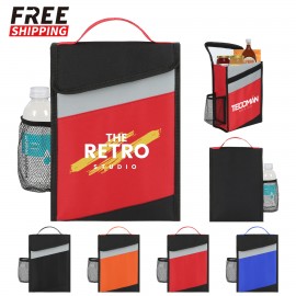 Foldover Insulated Cooler Lunch Bag with Logo