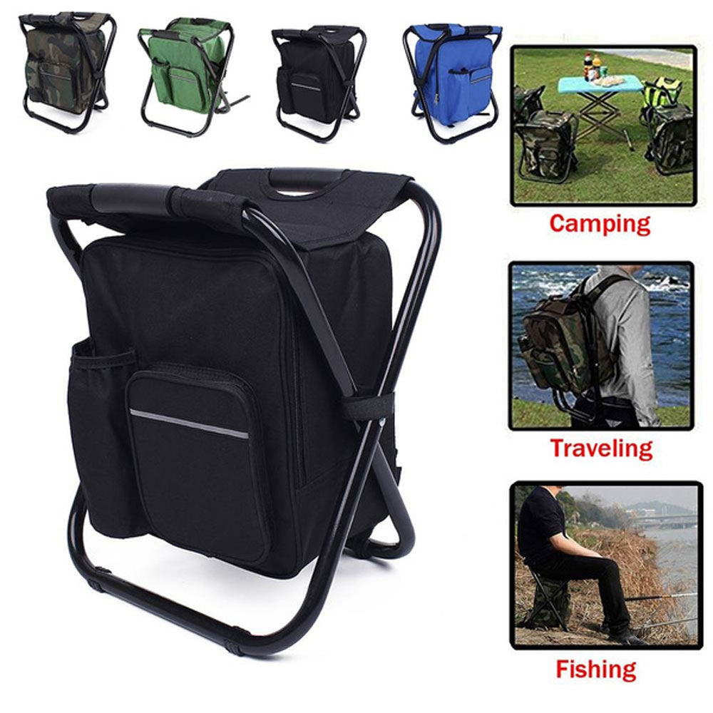 Picnic Cooler Chair Backpack with Logo