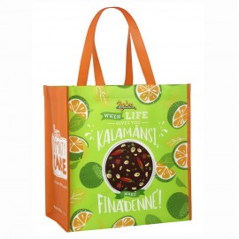 Custom Custom 120g Laminated Non-Woven PP Tote Bag 12.5"x13"x8.5"