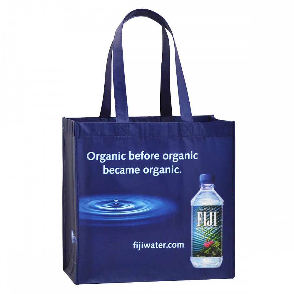 Custom Full-Color Printed 145g Laminated RPET (from plastic bottles)Tote Bag  12.5"x13.5"x8.5" Custom Full-Color Printed 145g Laminated RPET (from plastic bottles)Tote Bag  12.5"x13.5"x8.5"