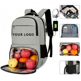 Personalized Insulated Cooler Backpacks With Usb Port