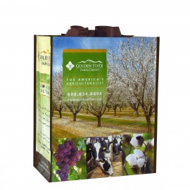 Customized Custom Full-Color Laminated Woven Promotional Grocery Bag 14"x17"x8"