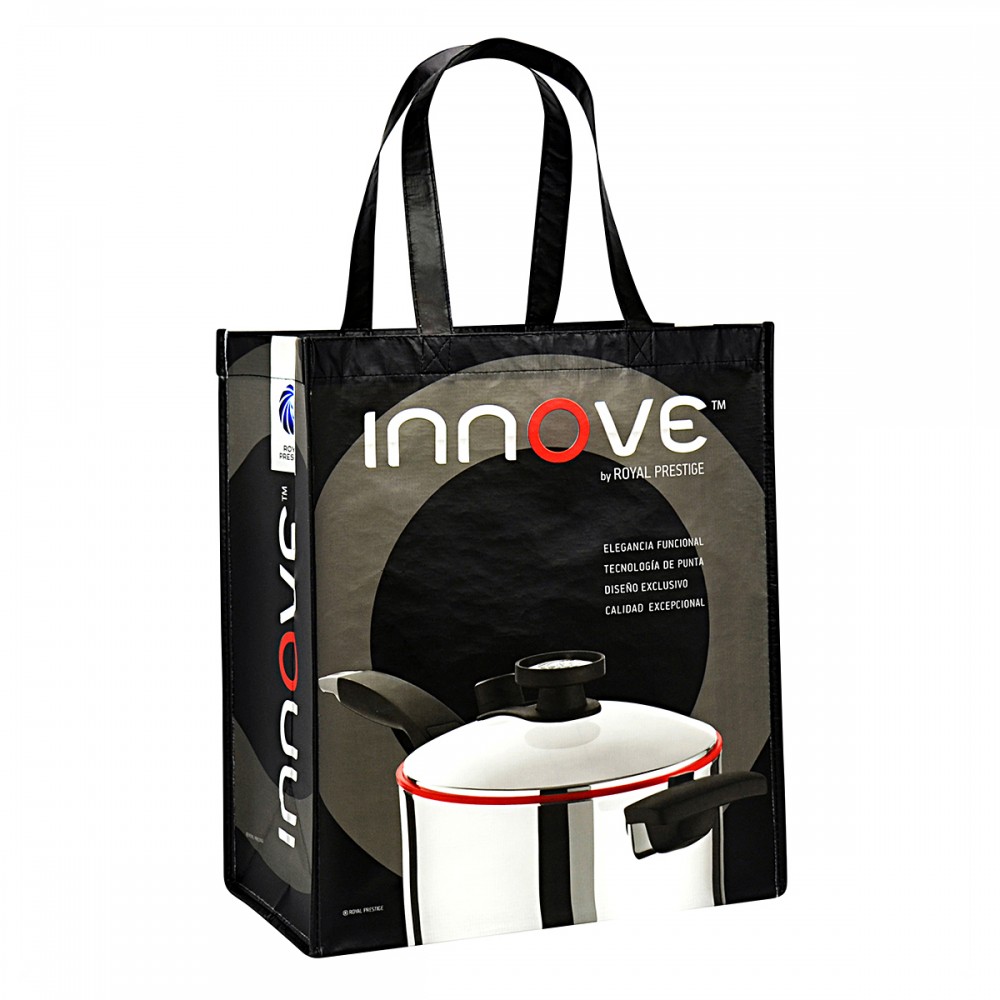 Custom Full-Color Printed 145g Laminated RPET (recycled from plastic bottles)Tote Bag  14"x16"x8" Custom Full-Color Printed 145g Laminated RPET (recycled from plastic bottles)Tote Bag  14"x16"x8"