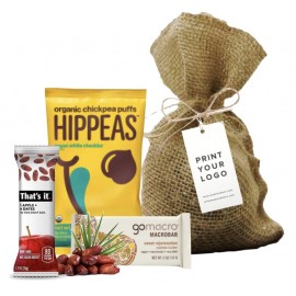 Vegan Snack Sack with Logo