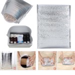  Disposable Insulated Aluminum Thermal Takeaway Bag