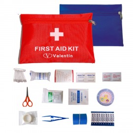  14 Pieces Pocket First Aid Kit