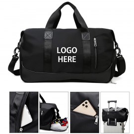 Dry/Wet Separation Duffel Bag with Logo