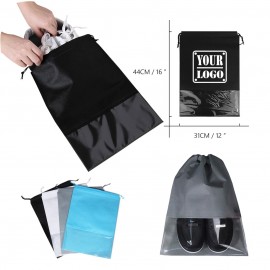 Custom Drawstring Shoe Bag with Logo