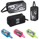 Clear Travel Shoes Storage Bag with Logo