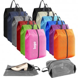 Large Foldable Oxford Cloth Shoe Bag with Logo  Large Foldable Oxford Cloth Shoe Bag with Logo