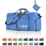 65L Folding Handbag with Logo