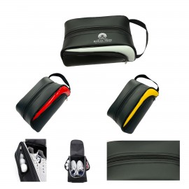 Promotional Leather Golf Shoe Bag  Promotional Leather Golf Shoe Bag