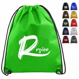 Non-woven Drawstring Bag with Logo  Non-woven Drawstring Bag with Logo