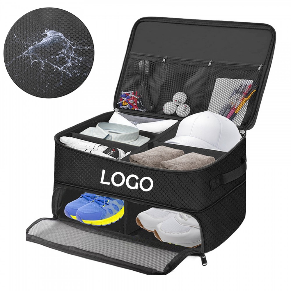 Golf Trunk Organizer Waterproof Car Golf Shoes Bag with Logo Golf Trunk Organizer Waterproof Car Golf Shoes Bag with Logo